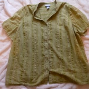 Liz & Me button up shirt